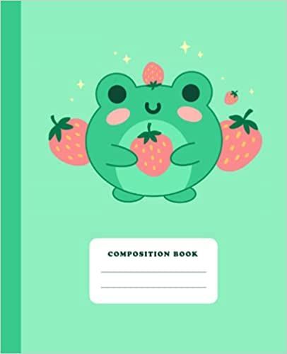 Perfect for school, college, university or using it as a diary or journal.
Original cover illustration of a frog with strawberries.
Unique gift idea for kawaii style and cottagecore aesthetic fans. Perfect for teen girls and boys, young adults or any frog lover out there. Kawaii Notebook Cover Printable, Frog School Supplies, Kilonotes Template, Green Cute Aesthetic, Frog Background, Cute Aesthetic Journal, Goodnotes Covers, Goodnotes Cover, Strawberry Frog