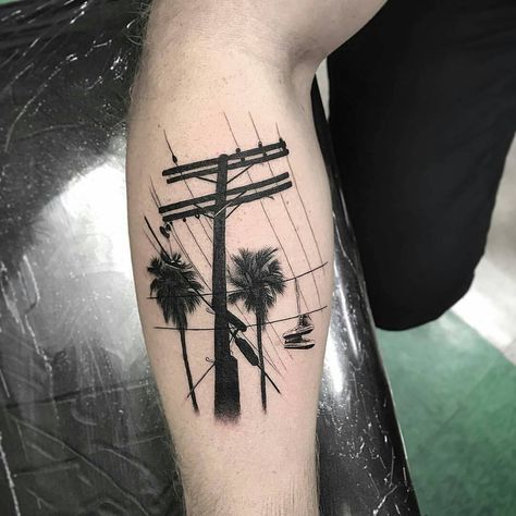 Lineman Tattoos, Palm Tattoos, Airbrush App, Inked Magazine, Minimal Color, Arm Tattoos For Guys, Photo Edited, S Tattoo, Skin Art