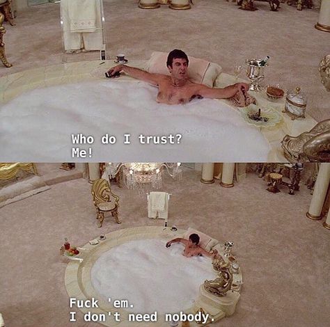 Scarface Quotes, Snap Pics, Scarface Movie, Best Movie Lines, Best Movie Quotes, Gangster Movies, Tony Montana, Movie Lines, Film Quotes