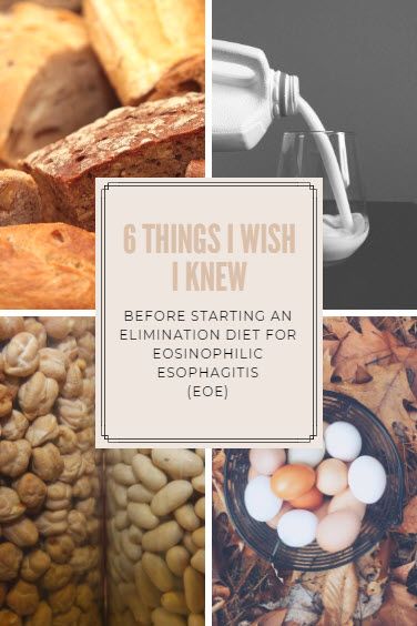 Food allergy specialist dietitian provides 6 things she wishes she knew before starting an elimination diet for Eosinophilic Eosphagitis (EoE) 6 Elimination Diet Recipes, Eoe Foods To Eat, Six Food Elimination Diet Recipes, 6 Food Elimination Diet Recipes, Eoe Elimination Diet Recipes, Esophageal Soft Food Diet, Barretts Esophageal Diet, Esophagus Healing Foods, Eosinophilic Esophagus Diet