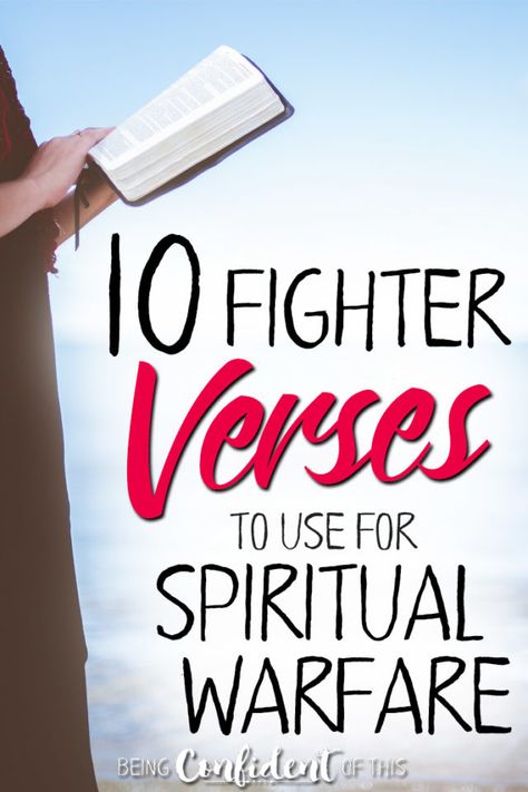 Spiritual Warfare Verses That Pack a Punch | Being Confident Of This Spiritual Warfare Verses, Women Armor, Women Bible Study, Bible Study For Women, Bible Verses Scriptures, The Armor Of God, Being Confident, Spiritual Attack, Spiritual Warfare Prayers