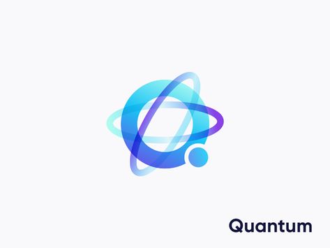 Quantum Logo Design by Md Rasel on Dribbble Quantum Logo, Electronics Branding, Q Logo Design, Atom Logo, Security Website, Nature Website, Q Letter, Q Logo, Future Logo