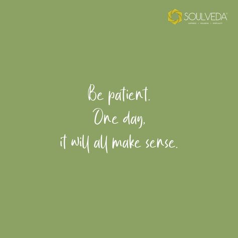 ‘Why me?’ Have you found yourself asking this question? Don’t worry. Be patient, it will all make sense at the end. 
#soulveda #bepatient #dontworry #youcandoit #itwillmakesenseintheend It Will All Make Sense One Day Quotes, One Day It Will All Make Sense, One Day Quotes, Positive Books, College Resources, Ending Quotes, Why Me, Be Patient, Verse Quotes