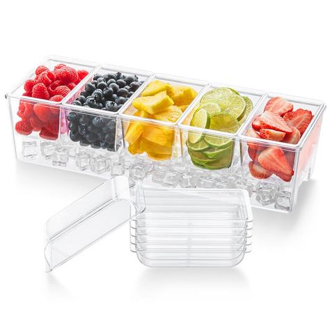 Taco Bar Party, Vegetable And Fruit Tray, Condiment Caddy, Taco Bar, Party Platters, Fruit Tray, Ceiling Fan In Kitchen, Pizza Toppings, Serving Set