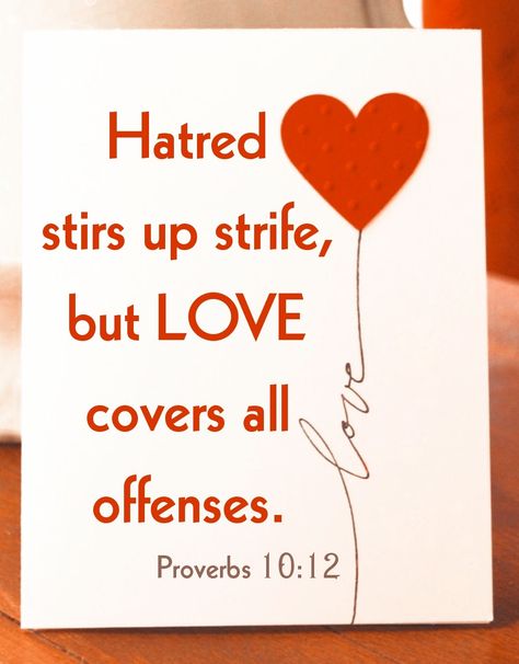 ♥️LOVE covers multitude of sins, ❤️LOVE unconditionally Love Covers A Multitude Of Sins, Love Unconditionally, Keeping The Faith, All Sins, Love Cover, Proverbs 10, Jesus Is King, Your Word, Follow Your Heart