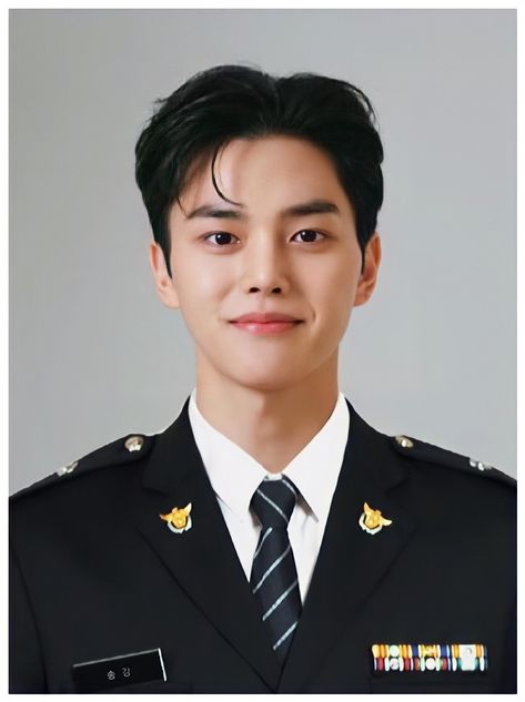 song kang Kim Song, Kang Ho Song, Song Kang Ho, Christian Yu, Navy Army, Song Kang, Id Photo, My Kind Of Love, Army Uniform