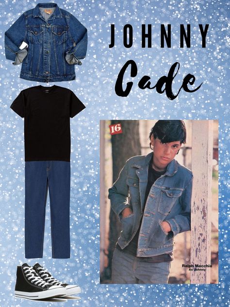 Johnny Cade outfit aesthetic collage made by me using canva! How To Dress Like A Greaser From The Outsiders, Soc Vs Greaser Outfits, Outsiders Outfits Greaser, Outsiders Outfits Greaser Girl, Johnny Cade Outfit, Outsiders Aesthetic Outfit, Greaser Aesthetic Outfit, The Outsiders Outfit Ideas, Greasers Outfit