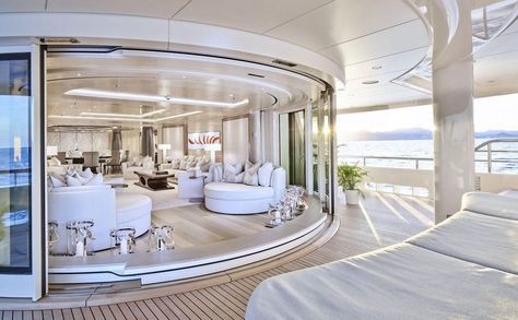 When the experienced yacht builders at Amels introduced New Secret at the Monaco Yacht Show last year, secret was the optimum word. Jets Privés De Luxe, Luxury Yacht Interior, Jet Privé, Best Yachts, Yacht Interior Design, Monaco Yacht Show, Yacht Builders, Private Yacht, Yacht Interior