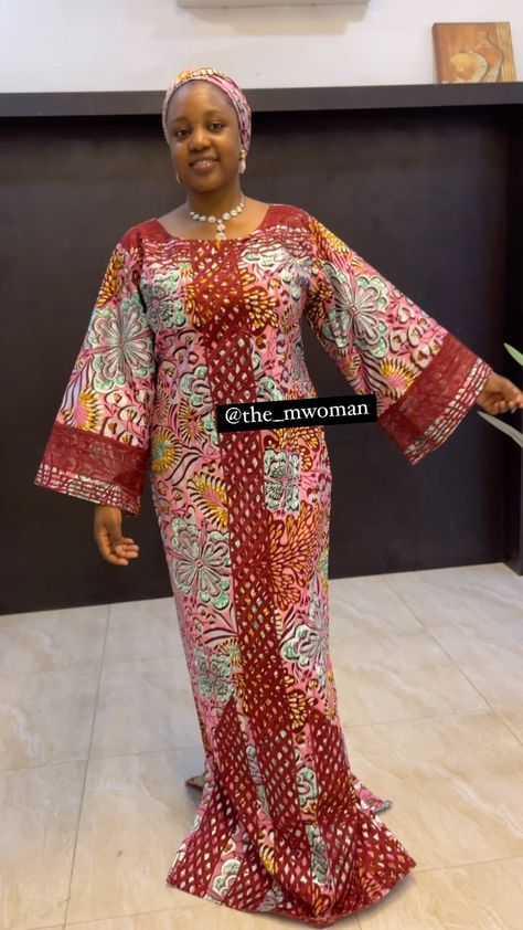 THE M WOMAN | ❌❌ SOLD OUT ❌❌ THE NEW M WOMAN BOUBOU GOWN NOW AVAILABLE FOR IMMEDIATE PICKUP/ DELIVERY Comes with Scarf FREE SIZE Available for… | Instagram Ankara Free Long Gown Styles, Long Free Gown Ankara Styles, Ankara Long Free Gown Styles For Women, Free Gown Styles For Women, Ankara Free Gown Styles For Women, Free Gown Ankara Styles, Gown Styles For Women, Free Gown, Long Ankara Gowns