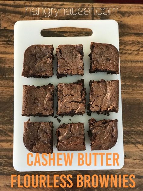 Cashew Butter Recipe, Cashew Cheesecake, Cashew Recipes, Flourless Brownies, Vegan Gluten Free Desserts, Pumpkin Pie Bars, Healthy Vegan Desserts, Gluten Free Brownies, Nut Recipes