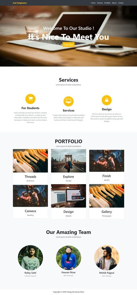 Design a website with html, css, and bootstrap 4 by Mr__hassi Simple Css Design, React Website Design, Website Design Html And Css, Simple Html Website Design, Bootstrap Web Design, Web Development Project Ideas, Html Code Web Design Ideas, Html Css Website Design, Html Css Design Ideas