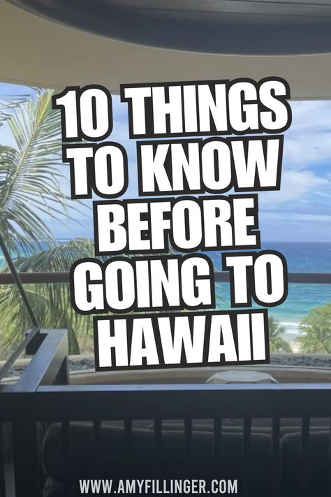 Here are 10 things to know before visiting Hawaii. If you're planning a Hawaii vacation, check out this list of things to know before a Hawaii vacation, created by a Hawaii Travel Agent! You need these Hawaii travel tips when planning a vacation to Maui, Oahu, Big Island, or Kauai. Don't miss these Hawaii travel ideas and Hawaii vacation tips. Hawaii Travel Tips, What To Bring To Hawaii, Cruise To Hawaii, Hawaii Tips, Best Hawaiian Island, Visiting Hawaii, Hawaii Vacation Tips, Hawaii Trip Planning, Things To Do In Hawaii