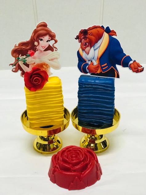 Beauty And Beast Rice Krispies, Beauty And The Beast Quince, Beauty And The Beast Cake, Beauty And The Beast Wedding Theme, Belle Birthday Party, Beauty And Beast Birthday, Candy Creations, Beauty And The Beast Theme, Belle Birthday