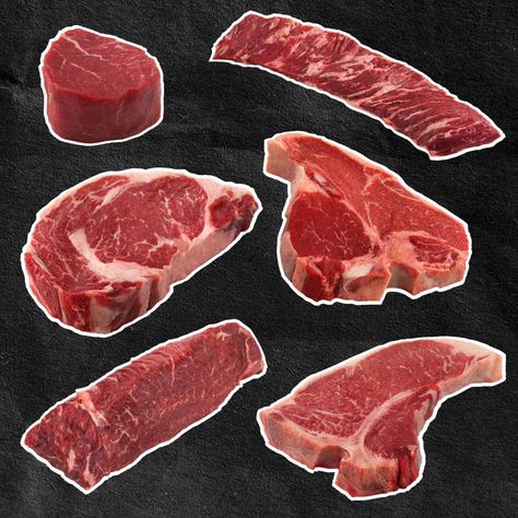 Types Of Steak, Different Cuts Of Steak, Beef Wellington Bites, Cuts Of Steak, Mini Beef Wellington, Best Cook, Hanger Steak, Top Sirloin Steak, Flat Iron Steak