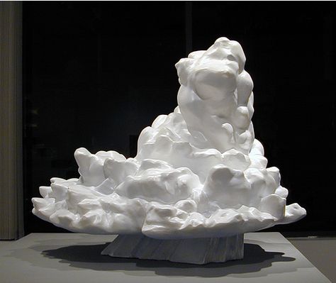 Aesthetic Elevator, Cloud Sculpture, Cloud Artwork, How To Make Clay, White Cloud, Storm Clouds, China Art, Photo Download, Contemporary Ceramics