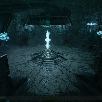 Forerunner Halo Concept Art, Halo Forerunner Architecture, Forerunner Halo, Alien Ruins, Halo Forerunner, Halo Guardians, Halo Quotes, Space Horror, Alien Ideas