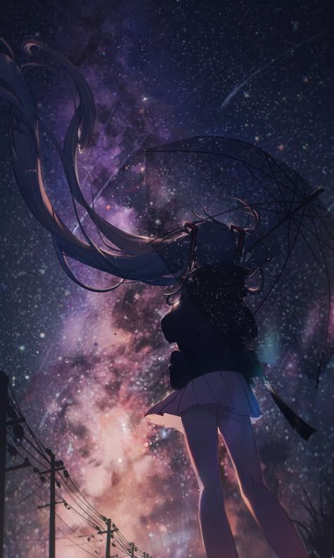 Galaxy Photos, Sassy Wallpaper, Dreamy Artwork, Haikyuu Wallpaper, Sky Full Of Stars, Beautiful Art Pictures, Night Scenery, Galaxy Art, Anime Artwork Wallpaper