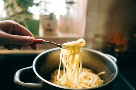 Pasta Queen, Frozen French Fries, Food Scientist, Feta Pasta, Canned Beans, Drying Pasta, Fresh Pasta, Cooking Instructions, To Wait