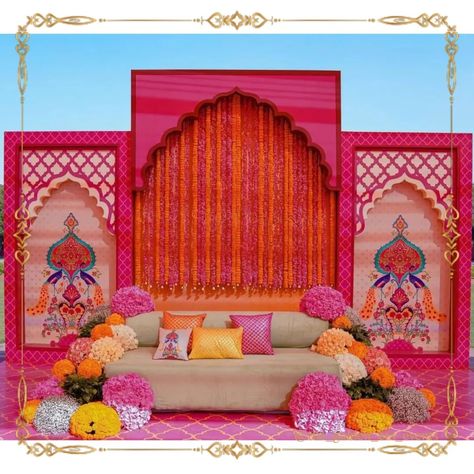 Book Your Day Now: +91 8696238609 Budget Haldi Decor, Day Wedding Mandap Decoration, Bhaat Function Decor, Day Wedding Mandap Decor, Pakistani Wedding Stage Walima, Simple Mehendi Decoration, Bhaat Ceremony Decor, Indian Wedding Decorations On A Budget, Day Wedding Decoration Indian