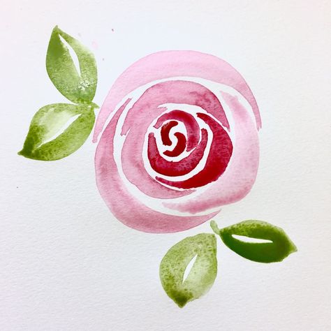 none Poetic Paintings, Rose Tutorial, Watercolor Roses, Journaling Bible, Watercolor Paintings Easy, Cat Air, 수채화 그림, Watercolor Paintings Tutorials, Easy Watercolor