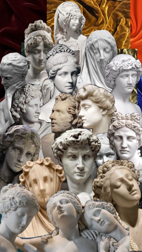 #marblestatue Greek Moodboard, Dionysus God, Ancient Greece Art, Greece Culture, Collage Sculpture, Greek Statues, Rennaissance Art, Greek Gods And Goddesses, Moodboard Aesthetic