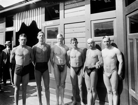 newloverofbeauty — Swimmers in Sweden  (1910) Vintage Swimmer, Vintage Muscle Men, Water Polo Team, Swedish Men, Men Tumblr, Polo Team, Ripped Body, Vintage Swim, Water Polo