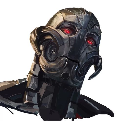 #Ultron art by Dan Berry ( #Marvel #Avengers #age #of #ultron #Badass #villain #awesome #Fanart) Ultron Marvel Art, Ultron Fanart, Marvel Ultron, Ultron Art, Mcu Art, Ultron Marvel, Avengers Age Of Ultron, Marvel Villains, Avengers Age