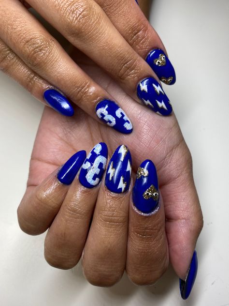 @groovynailsbyem on ig Football Number Nails, Number Nails, Football Nails, Football Numbers, Football Jersey, How To Do Nails, Football, Nails, American Football