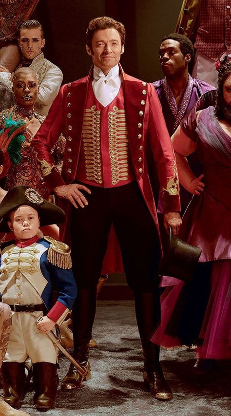 Hugh Jackman Showman Movie, Pt Barnum, The Greatest Showman, Circus Theme, Vintage Circus, Movie Costumes, Musical Movies, Hugh Jackman, 인물 사진