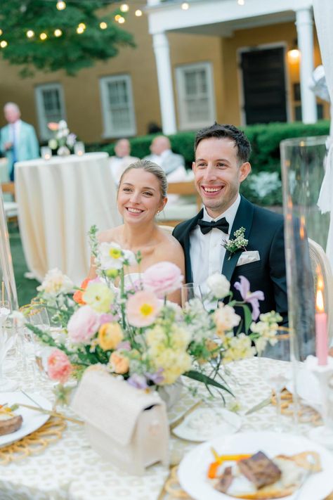 Vintage Inspired Garden Party with Bright Pinks & Butter Yellow Southern Garden Party, Pink And Yellow Wedding, Spring Outdoor Wedding, Whimsical Garden Party, Southern Garden, Spring Outdoor, Bright Florals, Pale Peach, Thanks Mom