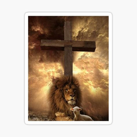 Rowena Jones Shop | Redbubble Lion Of Judah Jesus, Lion And Lamb, Prophetic Art, Diamond Paint, Wooden Cross, Lion Of Judah, Jesus Art, Jesus Pictures, A Lion