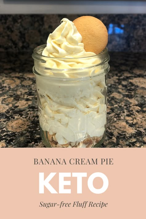 Banana Cream Fluff Keto, Tasty Keto Desserts, 0 Carb Desserts Easy, Keto In Pearls, Keto Cream Cheese Pudding Dessert, Keto Kool Whip Recipes, Keto Jello Mousse, Keto Diet Desserts Easy, Keto Banana Pudding Cheesecake