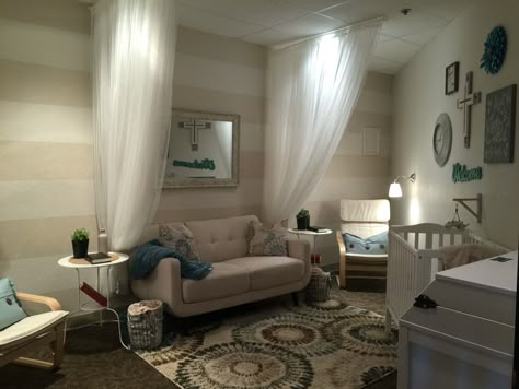 Mothers Nursing Room Ideas, Nursing Room Church, Mothers Room Church, Church Nursing Mothers Room, Nursing Room Design, Nursing Room Ideas, Nursing Mothers Room, Parent Room, Church Nursery Decor