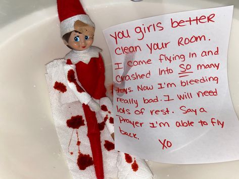 Messy Room Elf On The Shelf, Clean Your Room Elf On The Shelf, Elf Clean Your Room, Clean Your Room, Messy Room, Elf Ideas, Room Kids, Clean Room, Shelf Ideas