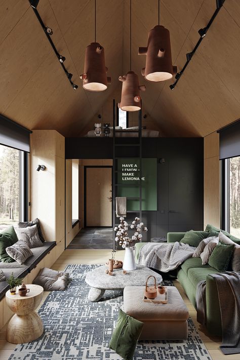 Eco Cabin, Tiny House Inspiration, Micro House, Casa Container, Tiny Cabin, Tiny House Interior, Tiny House Cabin, Tiny House Living, Tiny House Design