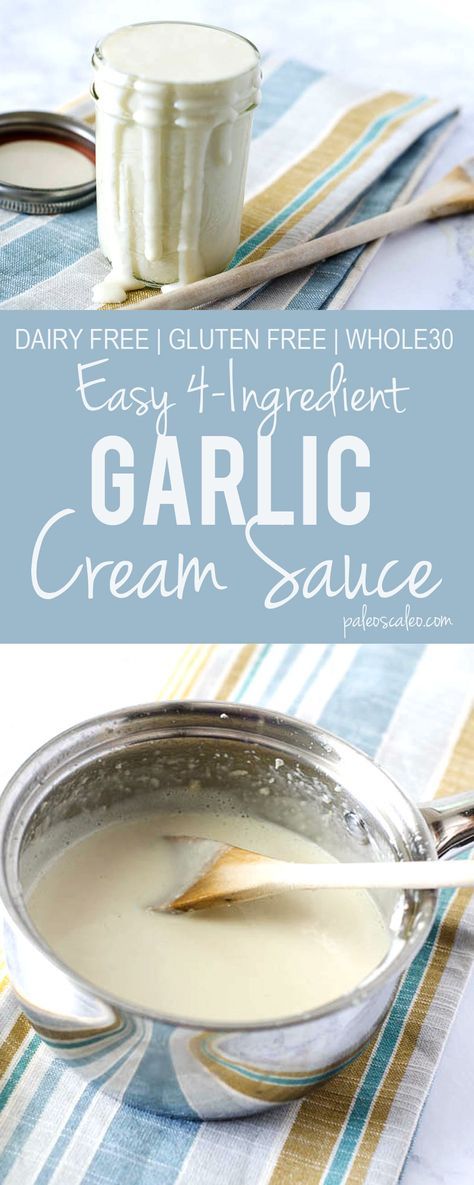 Easy Dips 3 Ingredients, Whole 30 Sauces, Ideas For Appetizers, Dairy Free Sauces, Appetizers Easy Dips, Paleo Sauces, Whole30 Meal Prep, Garlic Cream Sauce, Dairy Free Cream