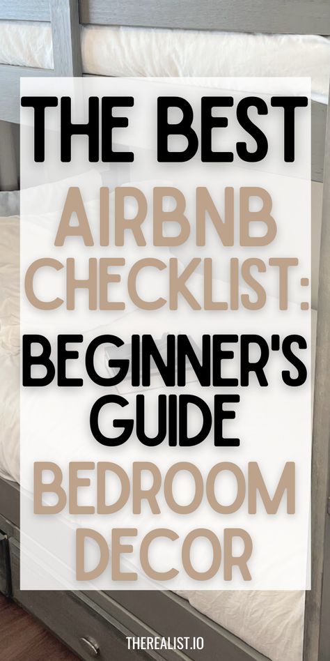 If you're looking to take your Airbnb bedrooms to the next level, creating a 5-star hotel feel with the perfect blend of comfort, luxury, and style is the way to go. Whether your goal is to give your Airbnb rental an elegant touch or to add a calming atmosphere, we have three Airbnb decor room ideas to help you achieve your desired look. From serene and classic to bold and modern, these bedroom ideas will provide the perfect balance of sophistication and comfort for your 5-star Airbnb bedroom. Airbnb Ideas Decor Bedroom, Airbnb Decor Room Ideas Theme, Airbnb Bed Ideas, Trendy Airbnb Decor, Airbnb Room Ideas Small Spaces, Airbnb Themed Rooms, B&b Ideas, Rbnb Decor Ideas, Air B&b Ideas