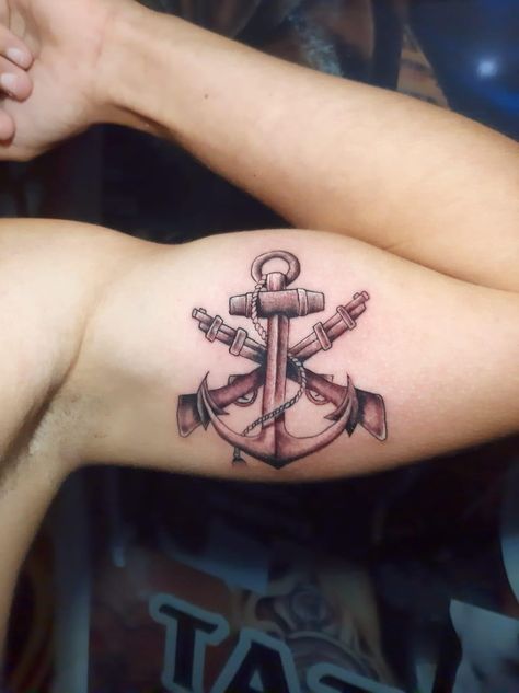 Anchor Tattoo, Tattoo On, Fish Tattoos, I Tattoo, Jesus Fish Tattoo, Tattoos, Pins, Quick Saves