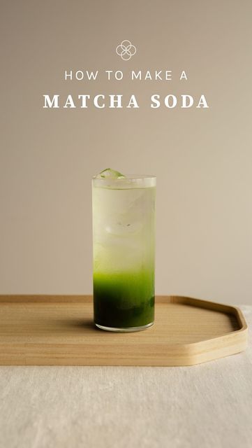 Matcha Cafe Design, Matcha Drink Ideas, Matcha Refresher, Sparkling Matcha, Matcha Tonic, Matcha Mojito, Japanese Beverages, Matcha Soda, Matcha Bar