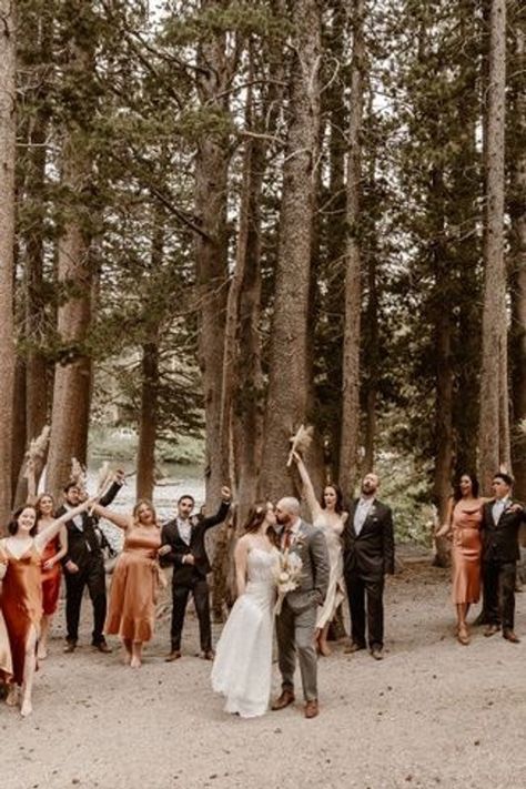 Summer Mammoth Lakes Wedding | Intimate Wedding Ideas | California Photographer. This gorgeous couple had a stunning California wedding. It was the perfect summer wedding in Mammoth Lakes! Find ideas for Mammoth Lakes wedding venues, Mammoth Lakes California weddings, intimate Mammoth Lakes California wedding, and Twin Lakes Mammoth wedding. Book Angie & Lee for your California wedding photography at mindfulmediaphotography.com! Mammoth Lakes Wedding, Mammoth Wedding, Lake Wedding Ceremony, Lake Wedding Venues, Forest Wedding Ceremony, Mammoth Lakes California, Intimate Wedding Ideas, Romantic Wedding Ceremony, Forest Backdrops