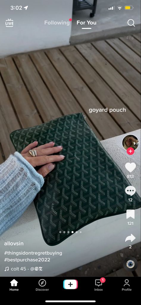 Goyard Clutch, Goyard Pouch, Luxury Stuff, Dream Bags, Blonde Hair Girl, Goyard Bag, Food Wallpaper, Fancy Bags, Inspo Outfit