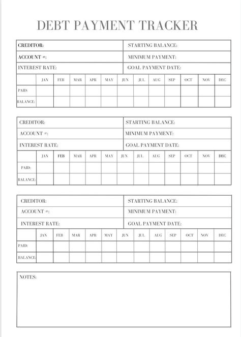 Debt Payment Tracker Printable,Debt Planner,Debt Snowball Tracker,Debt Payoff Log,Debt repayment,Debt Payoff Tracker,Debt Tracker Printable digitalstudentplanner #bookplanner #plannerdownload #printableplanners Budget Planner Printable Free, Credit Card Payment Tracker, Debt Snowball Tracker, Debt Payment Tracker, Budget Planner Book, Debt Payoff Tracker, Payment Tracker, Debt Payoff Printables, Money Planner