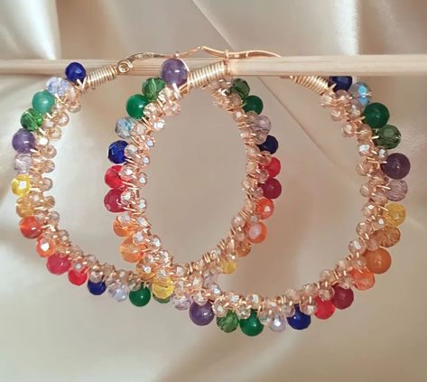 Multicolour earings Multicolour Earrings, Lokai Bracelet, Live Lokai Bracelet, Multi Color, Pastel, Quick Saves, Color