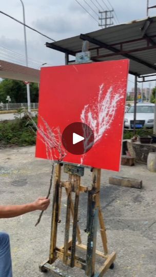 White Art Painting, Paint Pours, Sketch Paper, Flower Studio, 10k Views, Safe Haven, 1k Views, Tree Branch, Stone Art