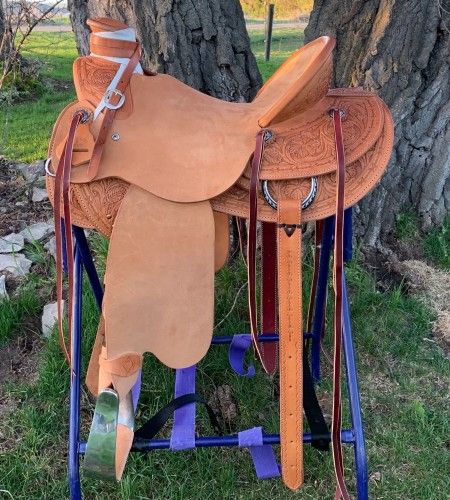 Ranch Saddle, Leather Pencil Roll, Livestock Branding, Wade Saddles, Saddles For Sale, Classic Equine, Reining Horses, Custom Saddle, Pencil Roll