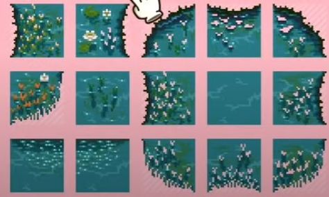 Lake Animals, Path Design, Qr Codes Animal Crossing, Fantasy Forest, Fantasy Theme, Animal Crossing Game, Animal Crossing Qr, Water Design, Swan Lake