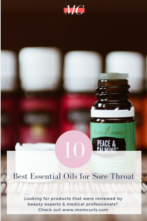 Essential Oil Sore Throat, Young Living Sore Throat, Oils For Strep Throat, Essential Oils For Sore Throat, Sore Throat Essential Oils, Heal Sore Throat, Natural Cold Sore Remedy, Topical Essential Oils, Essential Oils For Cough