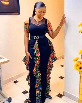 Long African Dresses, Ankara Dress Styles, Best African Dresses, Beautiful Days, African Inspired Clothing, African Maxi Dresses, Ankara Dresses, African Fashion Traditional, Petite Style