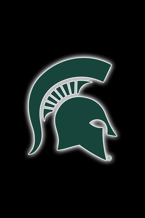 Get a Set of 12 Officially NCAA Licensed Michigan State Spartans iPhone Wallpapers sized precisely for any model of iPhone with your Team’s Exact Digital Logo and Team Colors  http://2thumbzmac.com/teamPagesWallpapers2Z/Michigan_State_Spartansz.htm Msu Spartans Logo, Msu Sparty, Michigan State Logo, Spartan Strong, Michigan State Spartans Logo, Spartans Logo, Michigan State Spartans Football, Msu Football, Spartan Logo