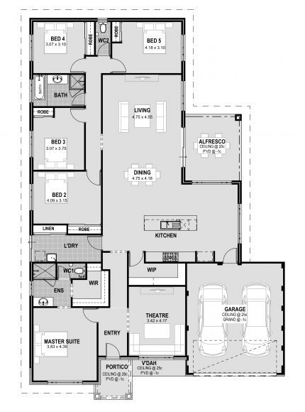 Four Bedroom House Plans, One Bedroom House Plans, 6 Bedroom House Plans, 5 Bedroom House Plans, One Bedroom House, Colonial House Plans, Rustic House Plans, Affordable House Plans, Free House Plans